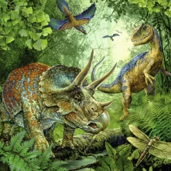 Kinderen Ravensburger Dieren|Legpuzzels<Dinosauriërs - 3 x 49 stukjes