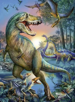 Kinderen Ravensburger Dieren|Legpuzzels<Dinosaurus - prehistorische reus - puzzel van 150 stukjes