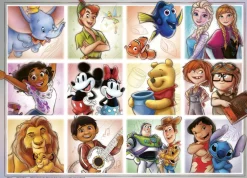 Kinderen Ravensburger Disney, Pixar, Marvel|Legpuzzels<Disney Multicharacter - puzzel van 100 stukjes