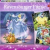 Kinderen Ravensburger Disney, Pixar, Marvel|Tekening<Disney Prinsessen - 3 puzzels van 49 stukjes