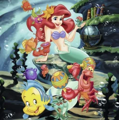 Kinderen Ravensburger Disney, Pixar, Marvel|Tekening<Disney Prinsessen - 3 puzzels van 49 stukjes
