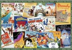 Ravensburger Disney, Pixar, Marvel|Kunst En Cultuur<Disney Vintage Posters - 1000 stukjes - Exclusiviteit