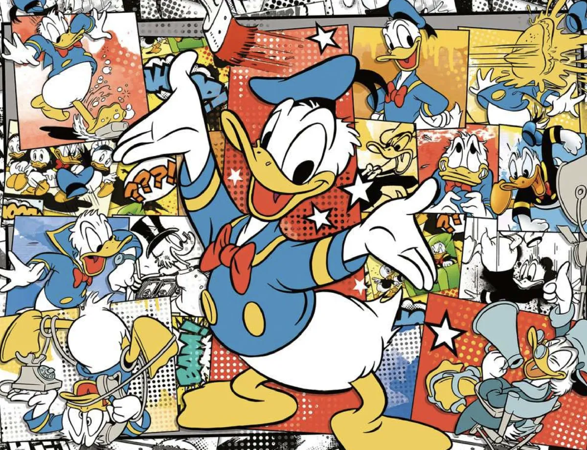Ravensburger Disney, Pixar, Marvel|1500-1999<Donald Duck - puzzel van 1500 stukjes