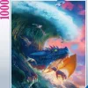Ravensburger Fantasy|Tekening<Draken Race - puzzel van 1000 stukjes