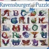 Ravensburger Fantasy|1000-1499<Drakenalfabet - puzzel van 1000 stukjes