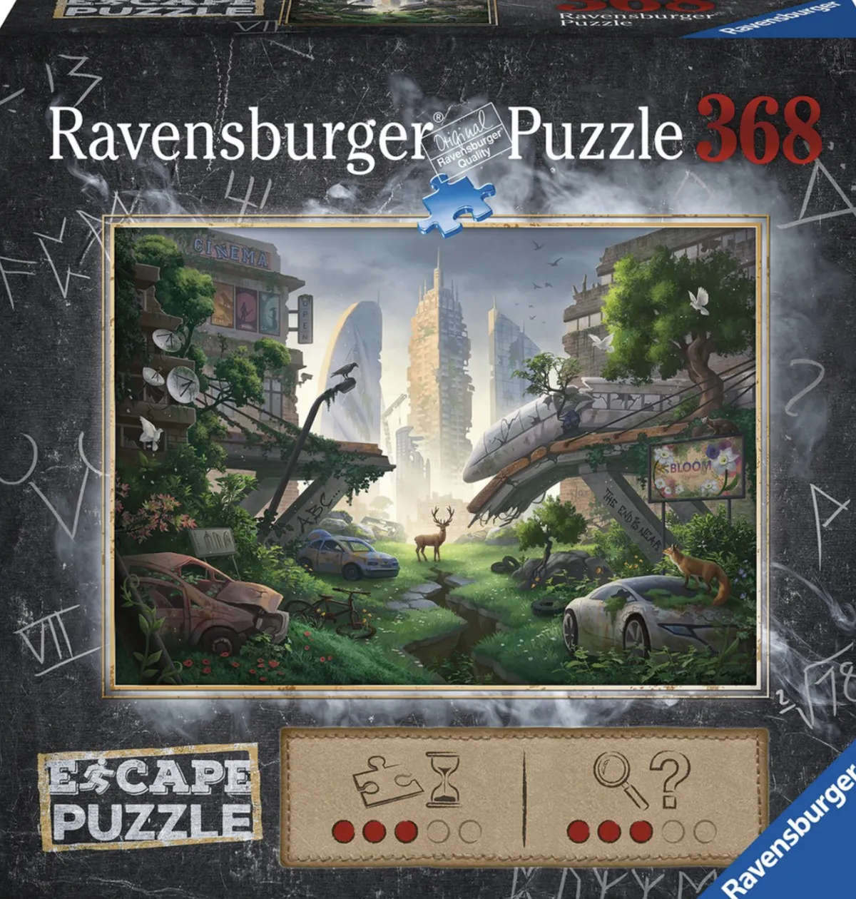 Ravensburger Fantasy|Dieren<Escape Puzzel: Verlaten Stad - 368 stukjes