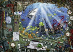 Ravensburger Fantasy|Astrologie & Wereldkaarten<Escape Puzzel 4: De onderzeeër - 759 stukjes
