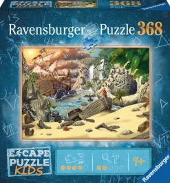Ravensburger Fantasy|Dieren<Escape Puzzel Kids: De Piraten - 368 stukjes