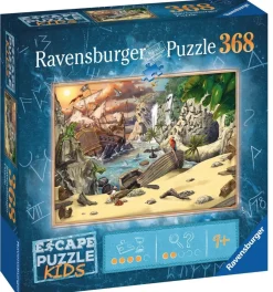 Ravensburger Fantasy|Dieren<Escape Puzzel Kids: De Piraten - 368 stukjes