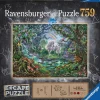 Ravensburger Fantasy|Dieren<Escape Puzzel 9: De eenhoorn - 759 stukjes