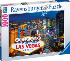 Ravensburger Steden En Gebouwen|1000-1499<Fabulous Las Vegas - Legpuzzel van 1000 stukjes