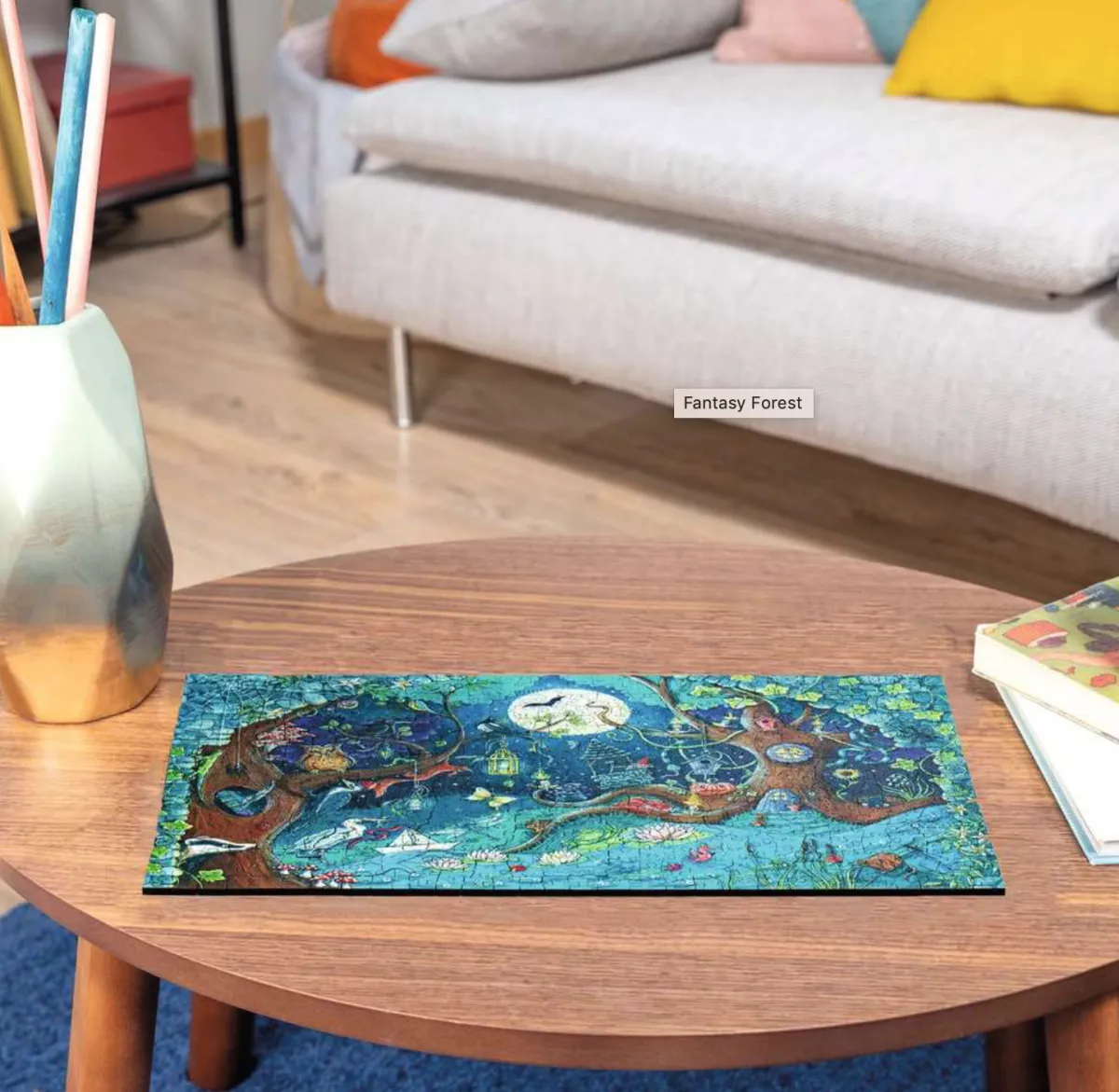 Kinderen Ravensburger Speciale Vorm|Dieren<Fantasy - Houten Contourpuzzel - 500 stukjes