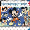 Kinderen Ravensburger Disney, Pixar, Marvel|Tekening<Filmster Mickey - 2 puzzels van 24 stukjes