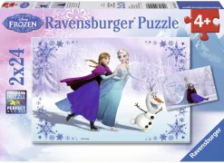 Kinderen Ravensburger Disney, Pixar, Marvel|Legpuzzels<Frozen - 2 puzzels van 24 stukjes