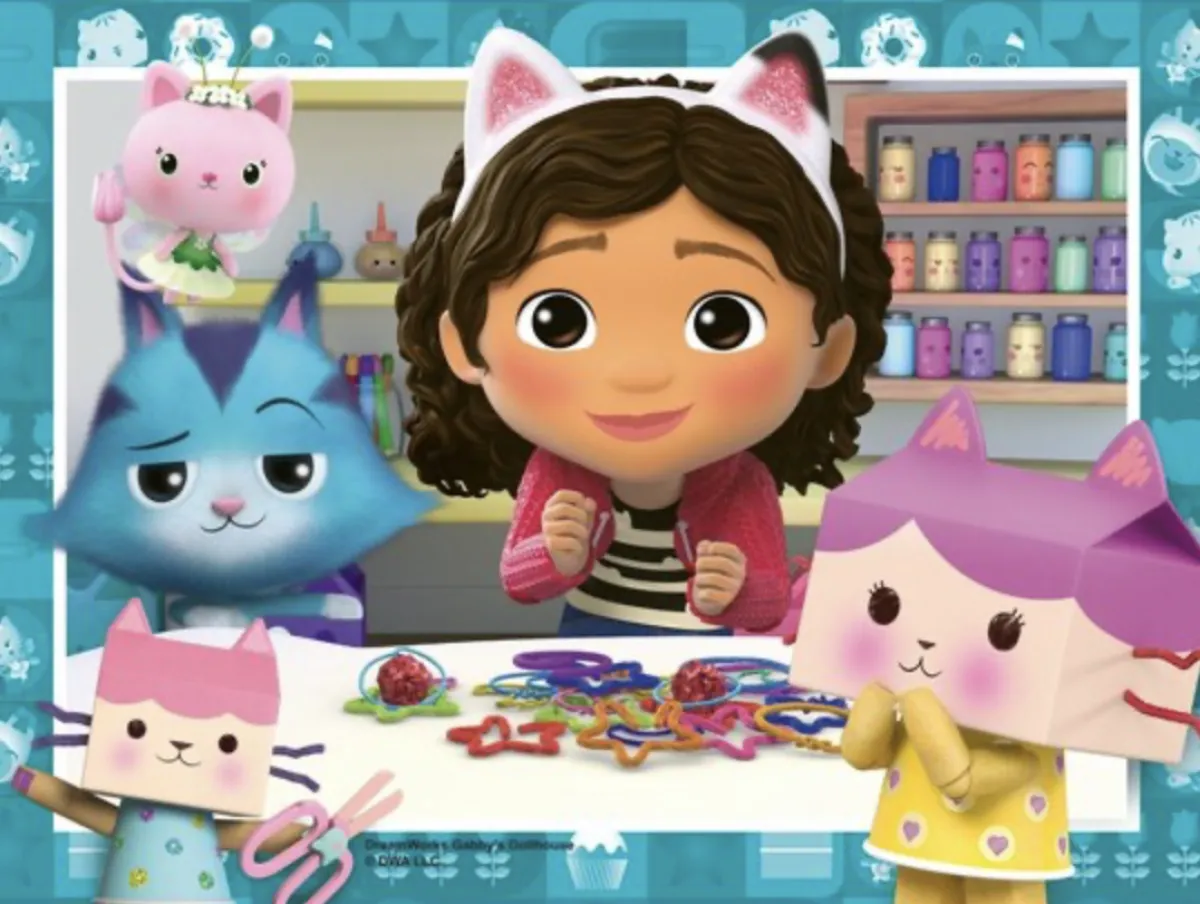 Kinderen Ravensburger Disney, Pixar, Marvel|Legpuzzels<Gabby's Dollhouse - 12+16 +20 +24 stukjes