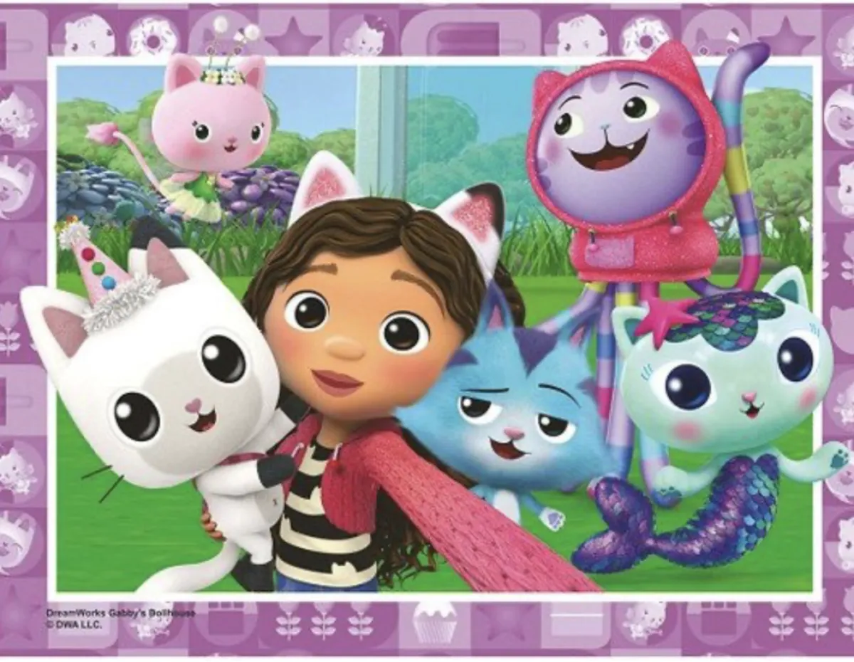 Kinderen Ravensburger Disney, Pixar, Marvel|Legpuzzels<Gabby's Dollhouse - 12+16 +20 +24 stukjes