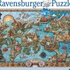 Ravensburger Kunst En Cultuur|Astrologie & Wereldkaarten<Geheimzinnig Atlantis - Legpuzzel van 1000 stukjes