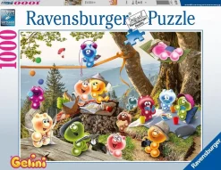 Ravensburger Disney, Pixar, Marvel|Tekening<Gelini - Bij de picknick - puzzel 1000 stukjes