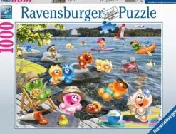 Ravensburger Disney, Pixar, Marvel|Tekening<Gelini - Bij de picknick - puzzel 1000 stukjes