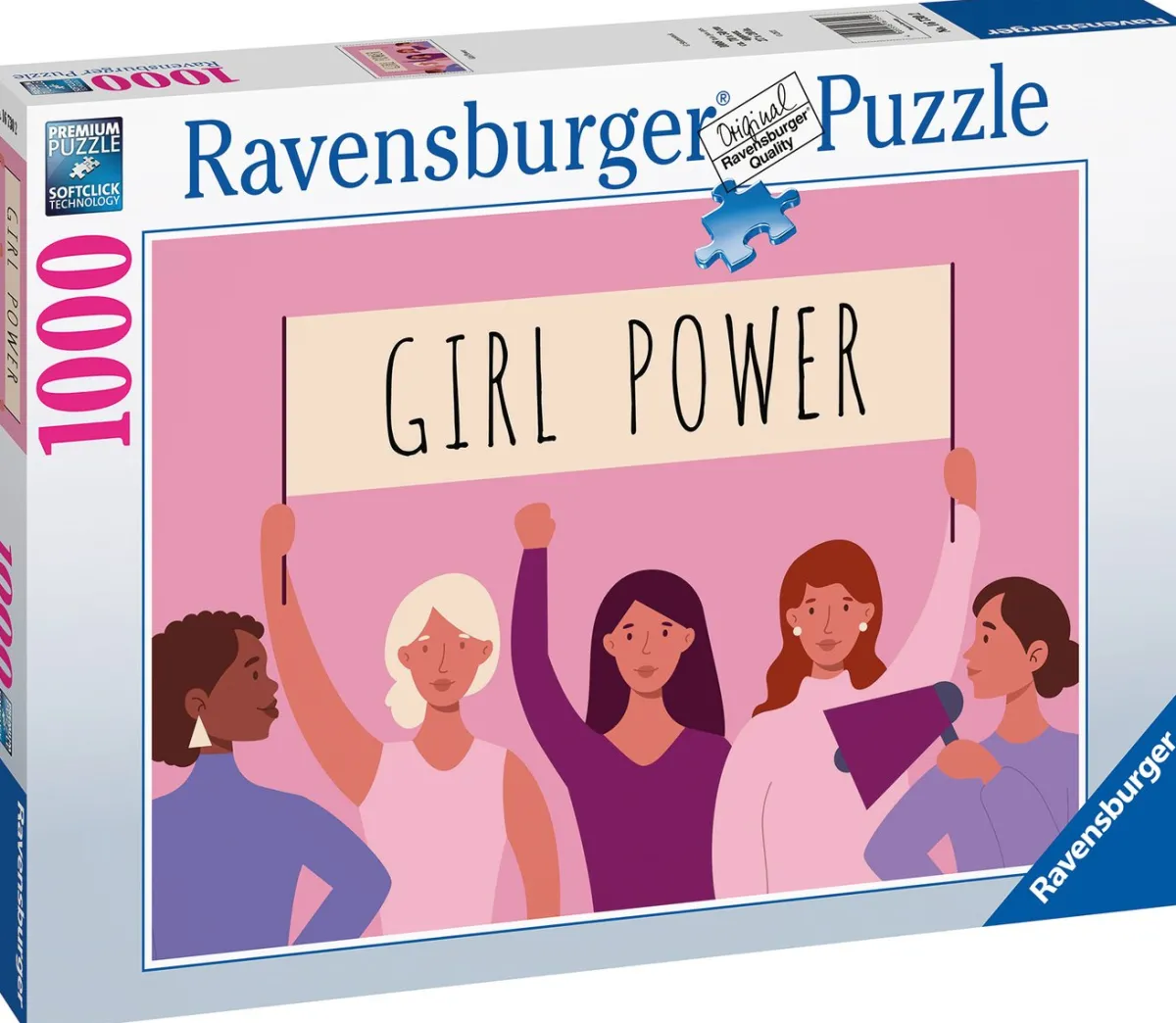 Ravensburger Kunst En Cultuur|1000-1499<Girl Power - Legpuzzel van 1000 stukjes