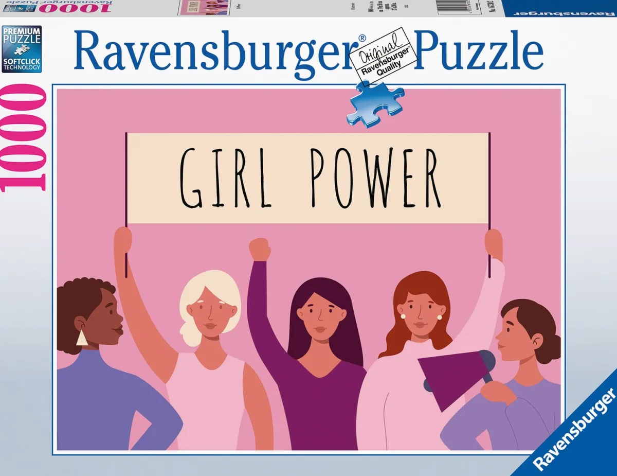 Ravensburger Kunst En Cultuur|1000-1499<Girl Power - Legpuzzel van 1000 stukjes
