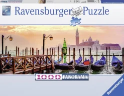 Ravensburger Landschappen|Steden En Gebouwen<Gondels in Venetië - legpuzzel van 1000 stukjes