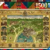 Ravensburger Disney, Pixar, Marvel|1500-1999<Harry Potter - Hogwarts Map - puzzel van 1500 stukjes