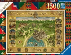 Ravensburger Disney, Pixar, Marvel|1500-1999<Harry Potter - Hogwarts Map - puzzel van 1500 stukjes
