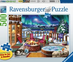 Ravensburger Tekening|500-999<Het Noorderlicht - 500 XL stukjes
