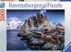 Ravensburger Landschappen|2000 En Meer<Het Noorse dorp Hamnoy - puzzel van 3000 stukjes