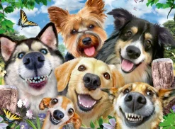 Kinderen Ravensburger Dieren|Legpuzzels<Honden selfie - puzzel van 500 stukjes
