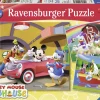 Kinderen Ravensburger Disney, Pixar, Marvel|Legpuzzels<Iedereen houdt van Mickey - 3 x 49 stukjes