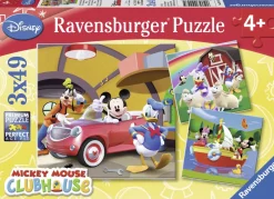 Kinderen Ravensburger Disney, Pixar, Marvel|Legpuzzels<Iedereen houdt van Mickey - 3 x 49 stukjes