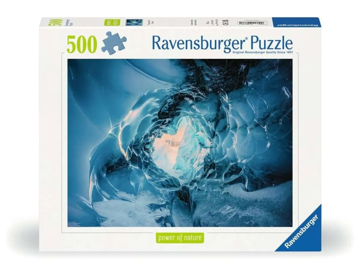 Kinderen Ravensburger Landschappen|Legpuzzels<In het oog van de gletsjer - puzzel van 500 stukjes