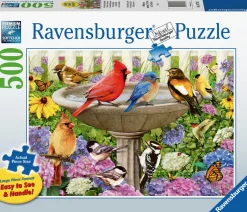 Ravensburger Tekening|500-999<In het vogelbadje - 500 XL stukjes