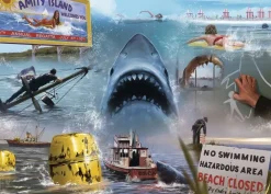 Ravensburger Disney, Pixar, Marvel|1000-1499<Jaws! - puzzel van 1000 stukjes