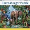Kinderen Ravensburger Dieren|Legpuzzels<Jungle Olifanten - puzzel van 150 stukjes