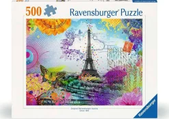 Kinderen Ravensburger Tekening|Dieren<Kaartje uit Parijs - puzzel van 500 stukjes