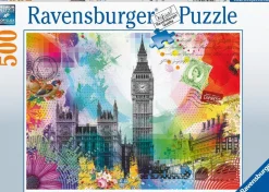 Kinderen Ravensburger Tekening|Dieren<Kaartje uit London - puzzel van 500 stukjes