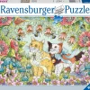 Ravensburger Tekening|Dieren<Kattenvriendschap - puzzel van 1000 stukjes