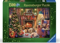 Ravensburger 1500-1999<Kerstavond - puzzel van 1500 stukjes