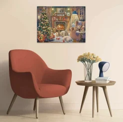 Ravensburger 1500-1999<Kerstavond - puzzel van 1500 stukjes