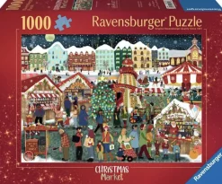 Ravensburger Kunst En Cultuur|1000-1499<Kerstmarkt - puzzel van 1000 stukjes