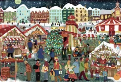 Ravensburger Kunst En Cultuur|1000-1499<Kerstmarkt - puzzel van 1000 stukjes