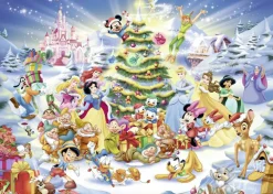Ravensburger Disney, Pixar, Marvel|1000-1499<Kerstmis met Disney - 1000 stukjes