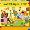 Kinderen Ravensburger Tekening|Legpuzzels<Kid-e-Cats - 2 puzzels van 24 stukjes
