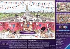 Ravensburger Tekening|Steden En Gebouwen<King Charles' Coronation Carpers - puzzel van 1000 stukjes