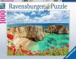 Ravensburger Landschappen|1000-1499<Klaprozen in de Algarve, Portugal - puzzel van 1000 stukjes