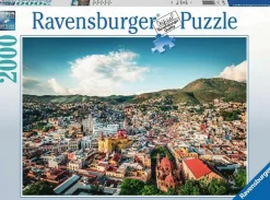 Ravensburger Landschappen|Steden En Gebouwen<Koloniale Stad Guanajuato in Mexico - puzzel van 2000 stukjes