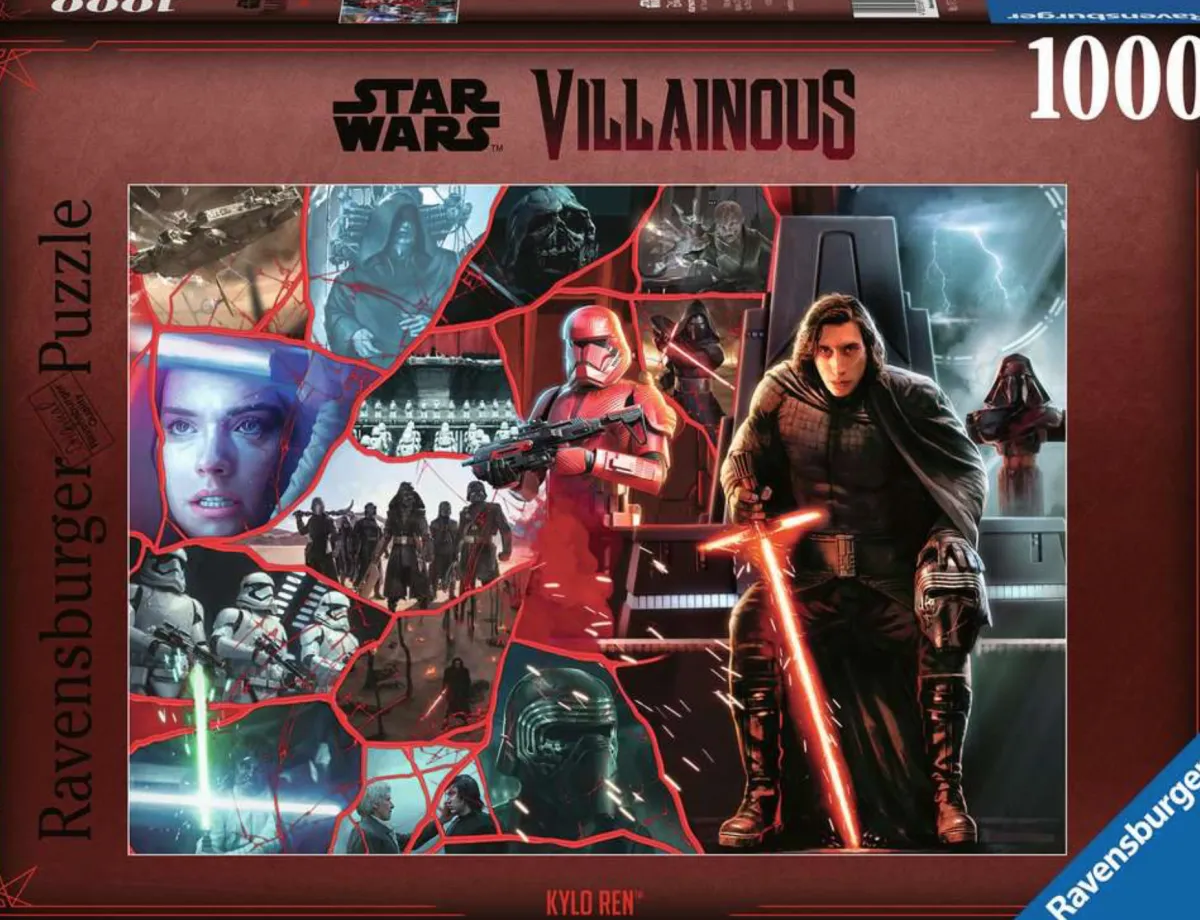 Ravensburger Star Wars|1000-1499<Kylo Ren - Star Wars Villainous - puzzel van 1000 stukjes
